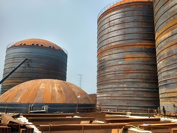 芙蓉焦粉钢板仓